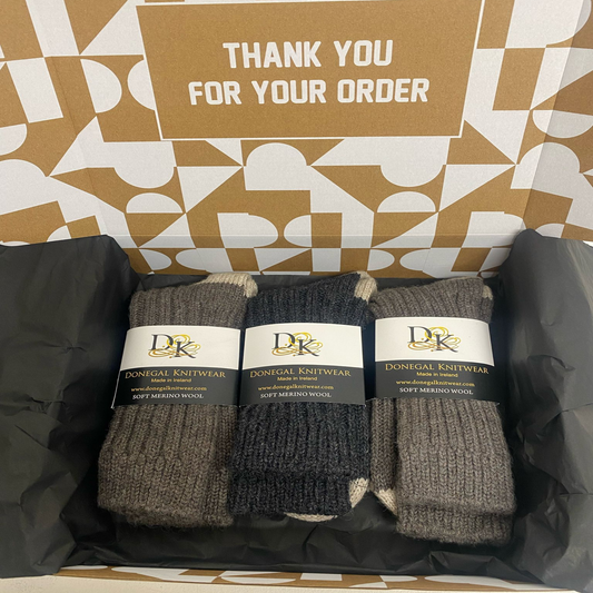 Sock Gift Box - 3 Pairs